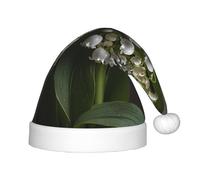 WZYCWB fragrance of lily of the valley Patterned Christmas Party Hat, Children's Class Activity Gift, Christmas Holiday Decoration Prop