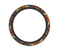 WZYCWB freak Steering wheel cover - Skin-friendly and soft material, sweat-absorbing and breathable design, non-slip and wear-resistant