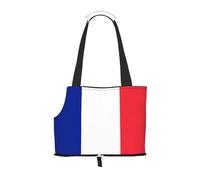 WZYCWB French flag Printed Pet Shoulder Bag - Lightweight, Breathable Travel Small Pet Shoulder Bag