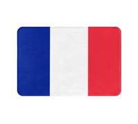 WZYCWB French flag Printed welcome doormat 16x24 inch bathroom floor mat living room balcony entrance door mat