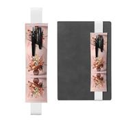 WZYCWB Fresh bouquet Diary pencil pouches, PVC pen holders and pen holders with elastic bands, and bookmarks are the best gift choices.