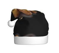 WZYCWB Fresh potatoes Printed Santa Hats - Perfect for Christmas Eve, New Year's Eve, and Holiday Parties