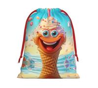 WZYCWB frozen yogurt M Printed Gift Bags - Perfect for Weddings, Christmas, Birthdays, and Parties - S - L