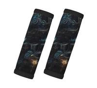 WZYCWB Future Robot Printed Suitcase Handle Cover - wear-Resistant Trolley Cover, a Must-Have for Travel