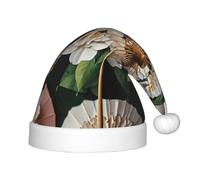WZYCWB Gardenia Umbrella Printed Christmas Hats for Kids, Cute Pointed Hats, Christmas Party Decorations and Gifts for Family Gatherings