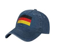 WZYCWB German Flag Adjustable Cowboy hat, Adult Fashion Golf hat, Unisex Casual Baseball hat, Sport Casual Trucker dad hat Navy Blue, Navy Blue, One Size, Navy Blue, One Size