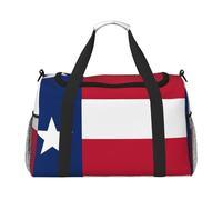 WZYCWB German flag Printed fitness travel bag. Perfect for yoga training, short trips, and swimming gear., Flag of Texas, One Size