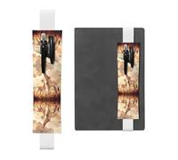 WZYCWB Giraffe mother and child Diary pencil pouches, PVC pen holders and pen holders with elastic bands, and bookmarks are the best gift choices., White, One Size