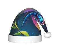 WZYCWB Glow Dragonfly Patterned Christmas Hats for Kids, Cute Pointed Hats, Christmas Party Decorations and Gifts for Family Gatherings
