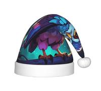 WZYCWB Glow-in-Dark Owl Patterned Christmas Hats for Kids, Cute Pointed Hats, Christmas Party Decorations and Gifts for Family Gatherings