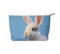 WZYCWB Goat-Antelope Printed Travel Cosmetic Bag, Perfect for Business Trips and Vacations.