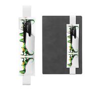 WZYCWB Graffiti Lizard Camo Leather Pen Holder Bookmark, Adjustable Leather Pen Holder, Perfect for Back to School Christmas Gifts