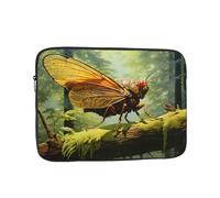 WZYCWB Grasshopper on a branch 10 inch Printed laptop sleeve for 10-17-inch laptops, perfect for business, office, school, or university use.