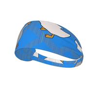 WZYCWB gray goose Printed sports headband, sports sweatband, moisture wicking