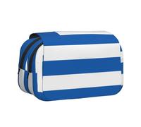 WZYCWB Gr lag Patterned Portable Pencil Case ideal for organizing pens in the office or storing makeup brushes