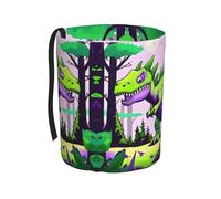 WZYCWB Green Dinosaur Hanging car Trash can is Suitable for Many Types of Cars. It is Practical and Convenient, and is Simply The Perfect Partner for Driving.