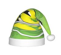 WZYCWB Green Duck Patterns Fun Christmas Party Hat, Class Party Activity Holiday Christmas Decoration Hat