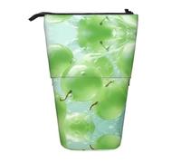WZYCWB Green Grapes Printed Retractable Pen Holder for Dorm or Office use.