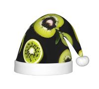 WZYCWB Green kiwi Patterns Fun Christmas Party Hat, Class Party Activity Holiday Christmas Decoration Hat