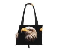 WZYCWB Handsome eagle head Lightweight travel bag for cats & breathable small dog shoulder bag for easy portability