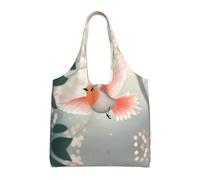WZYCWB Happy birds flying Printed Single Shoulder Commuter Canvas Bag, Grocery Shopping Bag, Daily Use Canvas Bag