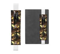 WZYCWB Hard-working bees Diary pencil pouches, PVC pen holders and pen holders with elastic bands, and bookmarks are the best gift choices., White, One Size
