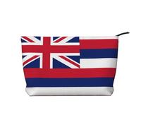 WZYCWB Hawaii Flag Patterned Toiletry Storage Bag, Essential for organizing Cosmetics and Skincare Products.
