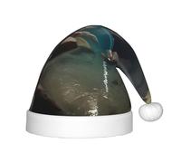WZYCWB Hidden underground river Print Christmas Party Hat, Children's Class Activity Gift, Christmas Holiday Decoration Prop