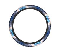WZYCWB High-octane pet cat Steering wheel cover - Skin-friendly and soft material, sweat-absorbing and breathable design, non-slip and wear-resistant