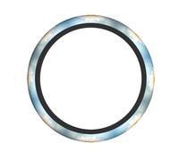 WZYCWB Holy Lotus Steering wheel cover - Skin-friendly and soft material, sweat-absorbing and breathable design, non-slip and wear-resistant