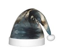 WZYCWB Horses running wild in the river New Year Party Children's Hat, Christmas Event Stage Performance Holiday Party Scene Children's Fashion Christmas Hat