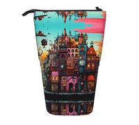 WZYCWB House Printed Retractable Pen Holder for Dorm or Office use.