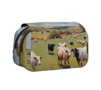 WZYCWB huge farm Portable Pencil Case ideal for organizing pens in the office or storing makeup brushes