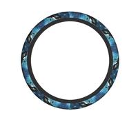 WZYCWB Huge killer whales Steering wheel cover - Skin-friendly and soft material, sweat-absorbing and breathable design, non-slip and wear-resistant