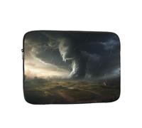 WZYCWB Huge tornado 12 inch Printed laptop sleeve for 10-17-inch laptops, perfect for business, office, school, or university use.