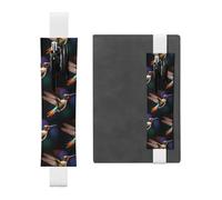 WZYCWB Hummingbirds in Flight Diary pencil pouches, PVC pen holders and pen holders with elastic bands, and bookmarks are the best gift choices., White, One Size