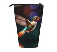WZYCWB Hummingbirds in Flight Printed Retractable Pen Holder for Dorm or Office use.