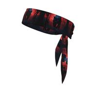 WZYCWB Hunting Panthers Pattern sports headband for badminton, mountain climbing and cycling sweat-absorbing headband