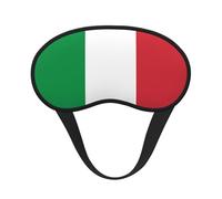WZYCWB Italian Flag Printed Sleeping Eye mask, Full Coverage, relieves Eye Fatigue
