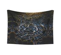 WZYCWB Labyrinth Small Pet Blanket - Multiple, Dog Kennel mat, cat Basket Lining, Foldable and Portable