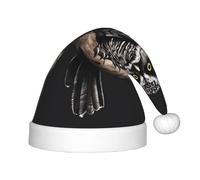 WZYCWB Late Night Owl Patterns Fun Christmas Party Hat, Class Party Activity Holiday Christmas Decoration Hat