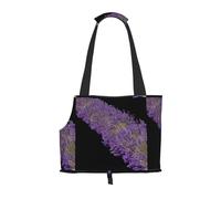 WZYCWB Lavender Group Printed Pet Shoulder Bag - Lightweight, Breathable Travel Small Pet Shoulder Bag