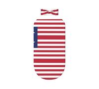 WZYCWB Liberian flag Patterned Baby Swaddle Blanket, Newborn Swaddle Cover Set