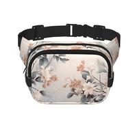 WZYCWB Light Bouquet Sports Waist Bag, Trendy and Fashionable Crossbody Bag, Lightweight Travel Small Bag