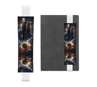 WZYCWB Lightning Fever Tennis Adjustable Journal Bookmark, Leather Pen Holder Bookmark, Perfect for Back to School Christmas Gift Bookmark Leather Pen Holder,