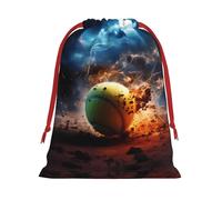 WZYCWB Lightning Tennis L Printed Gift Bags - Perfect for Weddings, Christmas, and Holidays - S/M/L