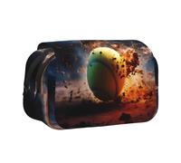 WZYCWB Lightning Tennis Portable Pencil Case ideal for organizing pens in the office or storing makeup brushes