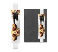 WZYCWB Lion raising his head Leather Pen Holder Bookmark, Adjustable Leather Pen Holder, Perfect for Back to School Christmas Gifts