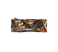 WZYCWB Liquid Metal Swirl Baby bow headband (0-6 months) - Universal for newborns to toddlers, a must-have for cute decoration