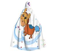 WZYCWB listening mule Patterned ball cape, adult extended wizard robe, masquerade costume, carnival theme party dress